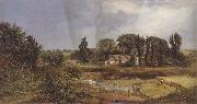 Andrew W. Warren Long Island Homestead oil painting on canvas